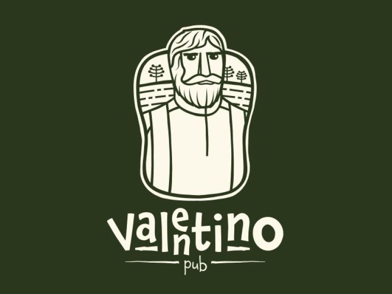 Logo Valentino Pub