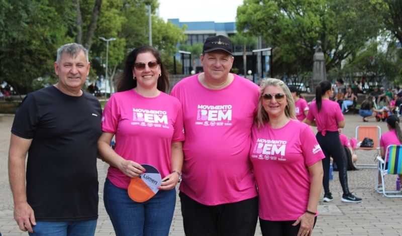 Foto de capa da notícia: Outubro Rosa - Prefeitura de Guaporé apoia e participa do “Movimento do Bem”