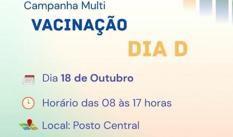 Foto de capa da notícia: Secretaria da Saúde e Rotary Club Guaporé promovem o “Dia D de Multivacinação”