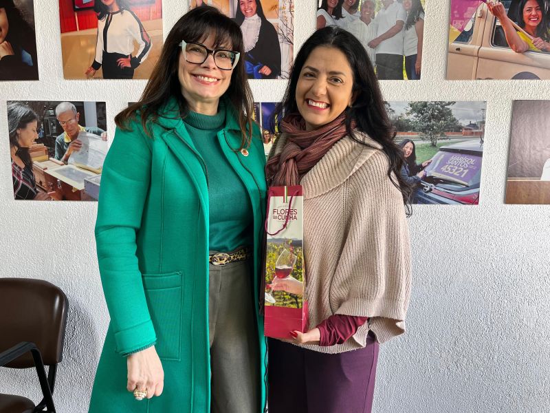Foto de capa da notícia Jaqueline Zanella fortalece diálogo intermunicipal em visita à Câmara de Caxias do Sul