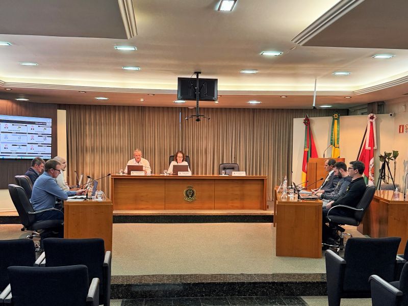 Foto de capa da notícia Sessão da Câmara aprova quatro projetos por unanimidade