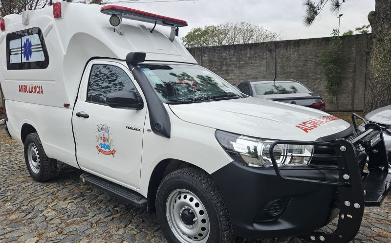 Foto de capa da notícia: São José do Norte amplia frota da saúde com nova ambulância 4x4