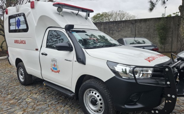 Foto de capa da notícia: São José do Norte amplia frota da saúde com nova ambulância 4x4