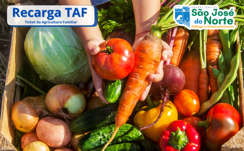 Foto de capa da notícia: Recarga do Ticket da Agricultura Familiar (TAF) está disponível