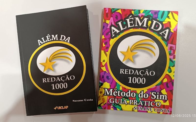 Foto de capa da notícia: Biblioteca Delfina da Cunha recebe doação de livros que auxiliam na preparação para o Enem