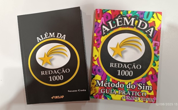 Foto de capa da notícia: Biblioteca Delfina da Cunha recebe doação de livros que auxiliam na preparação para o Enem