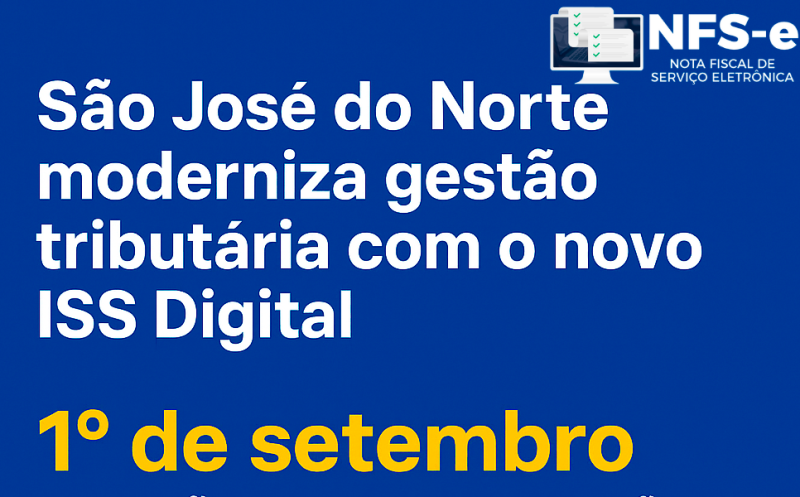 Foto de capa da notícia: São José do Norte atualiza Sistema ISS Digital com imersão e migração para nova plataforma