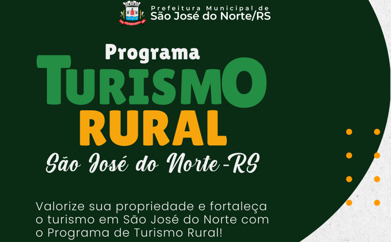 Foto de capa da notícia: São José do Norte fortalece o Programa de Turismo Rural com capacitações em 2025