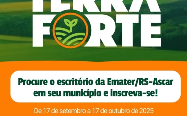 Foto de capa da notícia: Operação Terra Forte abre inscrições para agricultores familiares no município