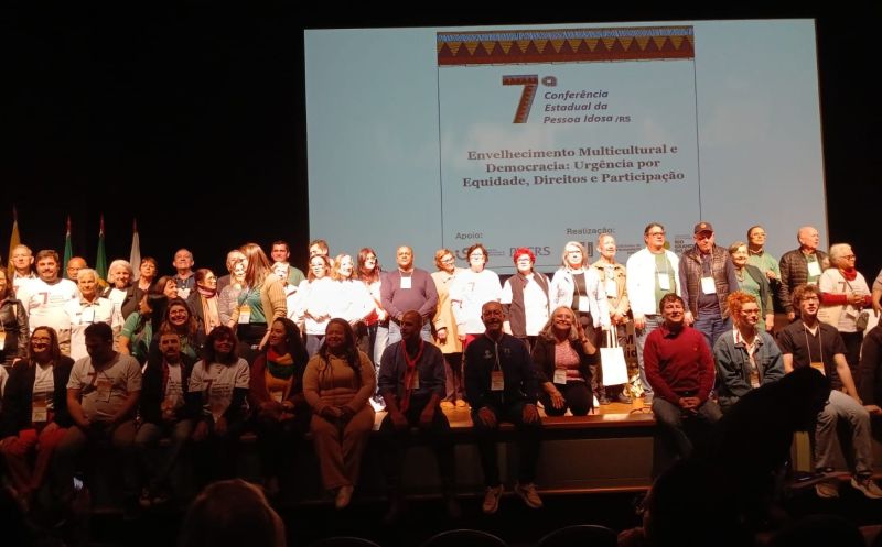 Foto de capa da notícia: São José do Norte marca presença na 7ª Conferência da Pessoa Idosa RS