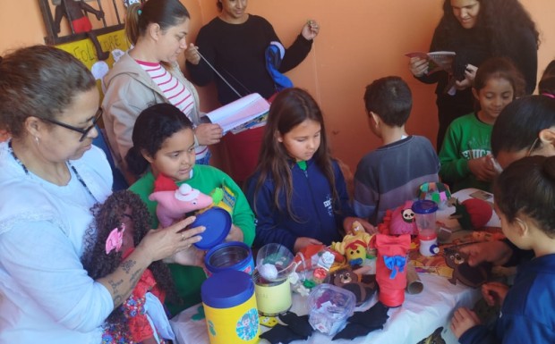 Foto de capa da notícia: EEEM Silvério da Costa Novo realiza Feira Literária da Educação Infantil