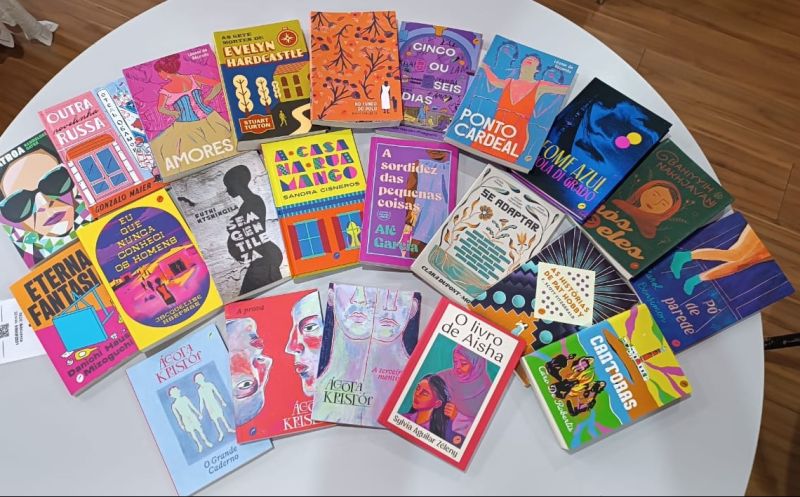 Foto de capa da notícia: Biblioteca Pública Delfina da Cunha recebe doação de kit de livros da Editora Dublinense