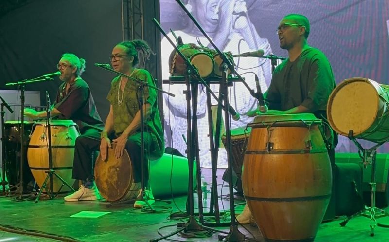 Foto de capa da notícia: Grupo Nobre Tamboreiro realiza apresentação em São José do Norte
