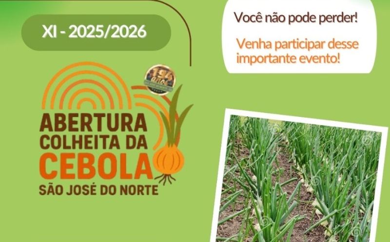 Foto de capa da notícia: 11ª Abertura da Colheita da Cebola celebra a força do campo e o futuro da produção