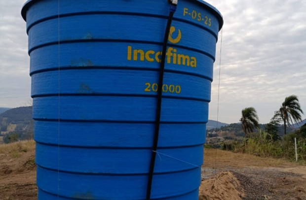 Foto de capa da notícia: Instalação de Novo Reservatório de Água ✅💧