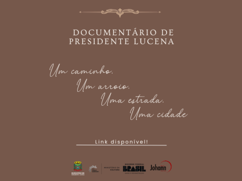 Foto de capa da notícia: Documentário já disponível! 🎬