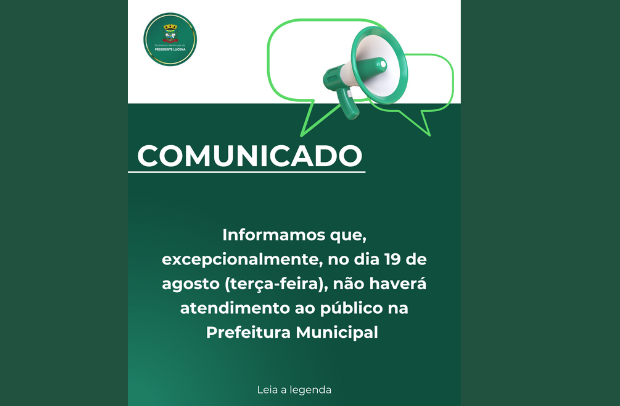 Foto de capa da notícia: Comunicado