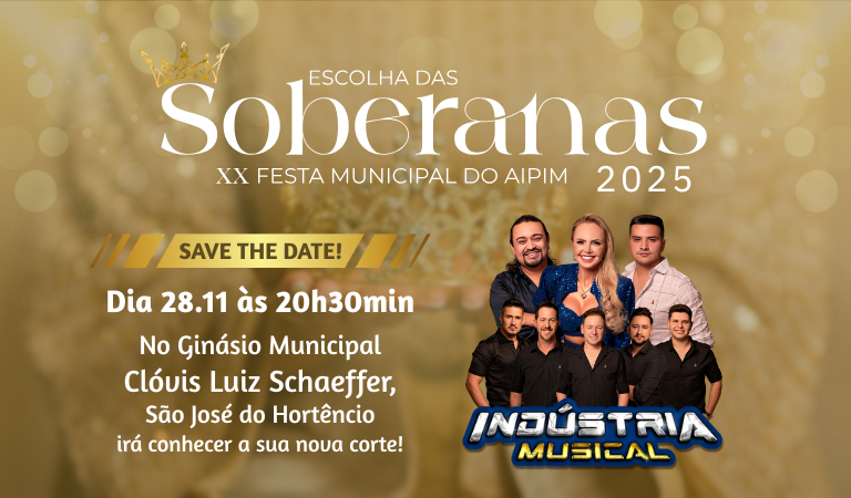 Banner 5 - Escolha das soberanas da XX Festa do Aipim