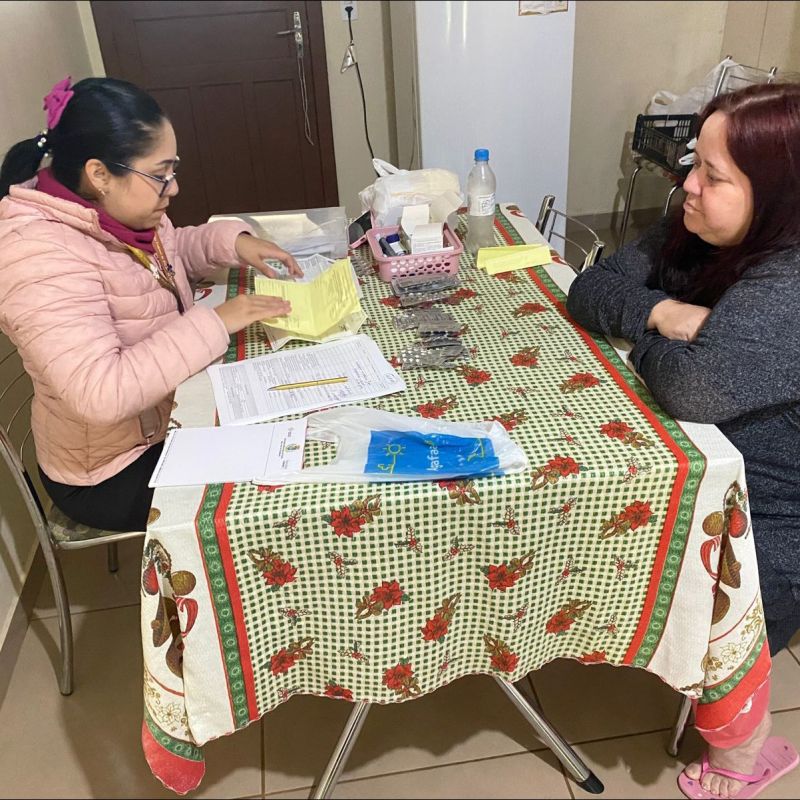 Foto de capa da notícia: São José do Hortêncio investe em atenção farmacêutica com visitas domiciliares