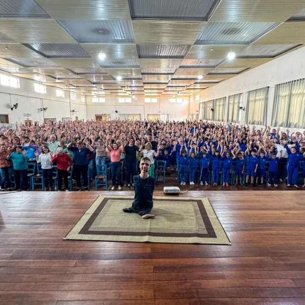Foto de capa da notícia: Palestra motivacional com Tiago Linck integra programação da Semana da Pessoa com Deficiência em São José do Hortêncio