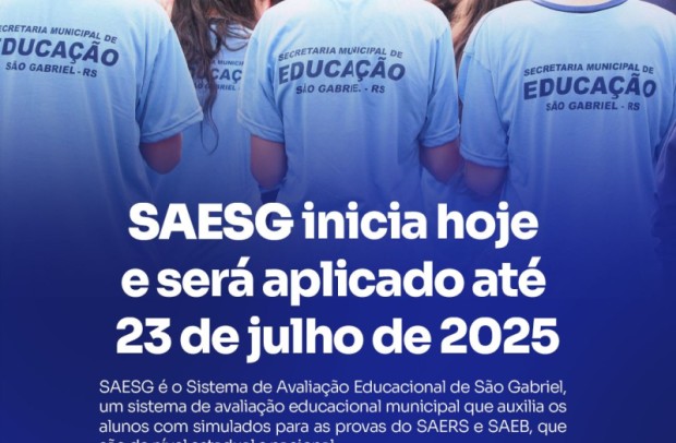 Foto de capa da notícia: São Gabriel avança na educação com sistema próprio de avaliação para mais de 1.400 alunos