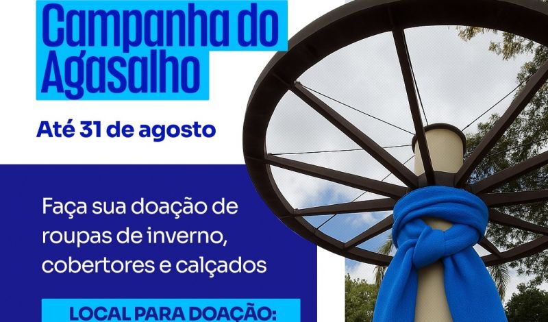 Foto de capa da notícia: Campanha do Agasalho continua até 31 de agosto