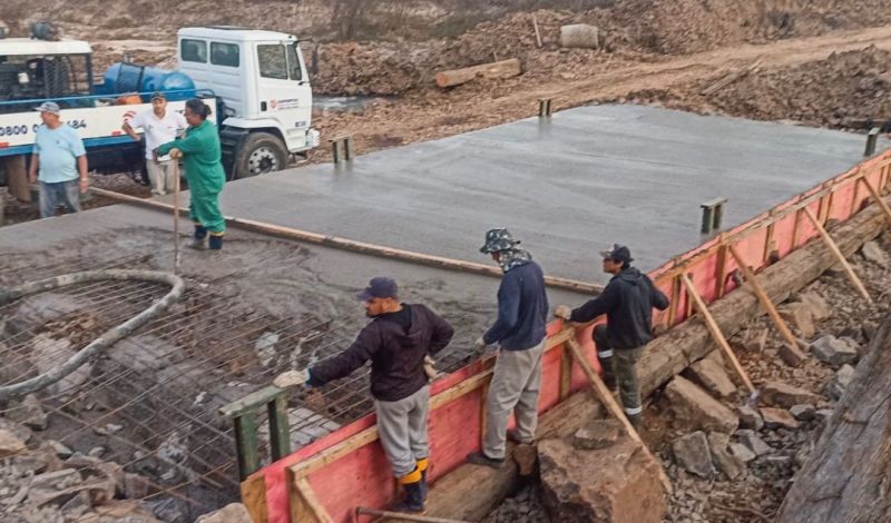 Foto de capa da notícia: Obra histórica entre São Gabriel e Dilermando de Aguiar reforça integração regional