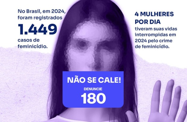 Foto de capa da notícia: Agosto Lilás: Assistência Social promove ações de conscientização sobre a violência contra a mulher