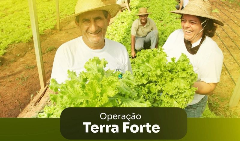 Foto de capa da notícia:  Inscrições para o programa “Operação Terra Forte” vão até 17 de outubro