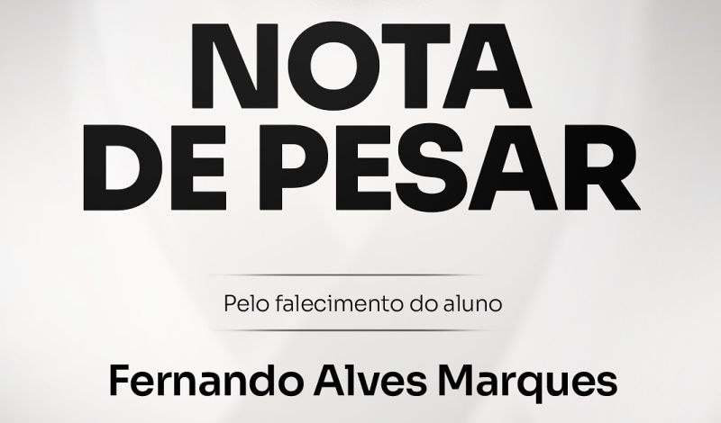Foto de capa da notícia: Nota de Pesar
