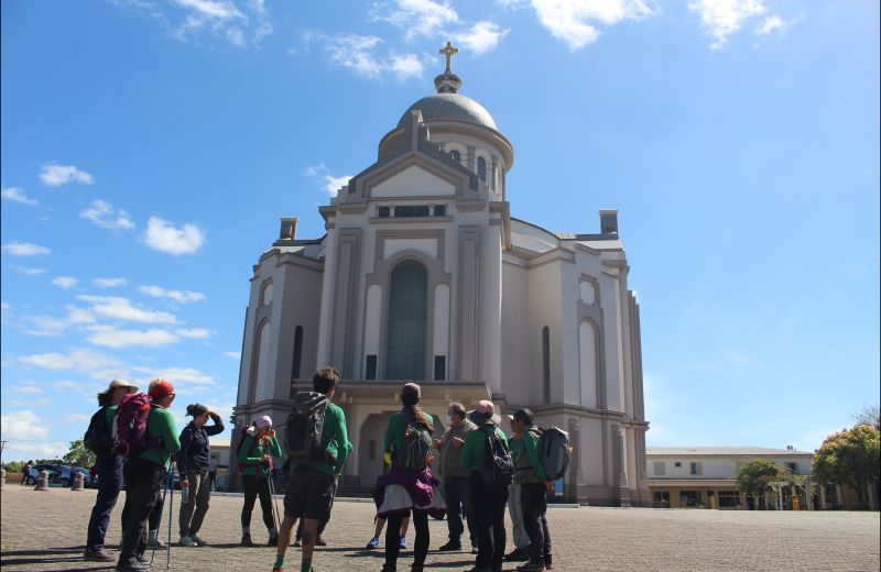Foto de capa da notícia: Peregrinos do Caminhos de Caravaggio