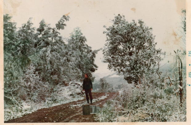 NEVE EM ALTO PADRE ETERNO