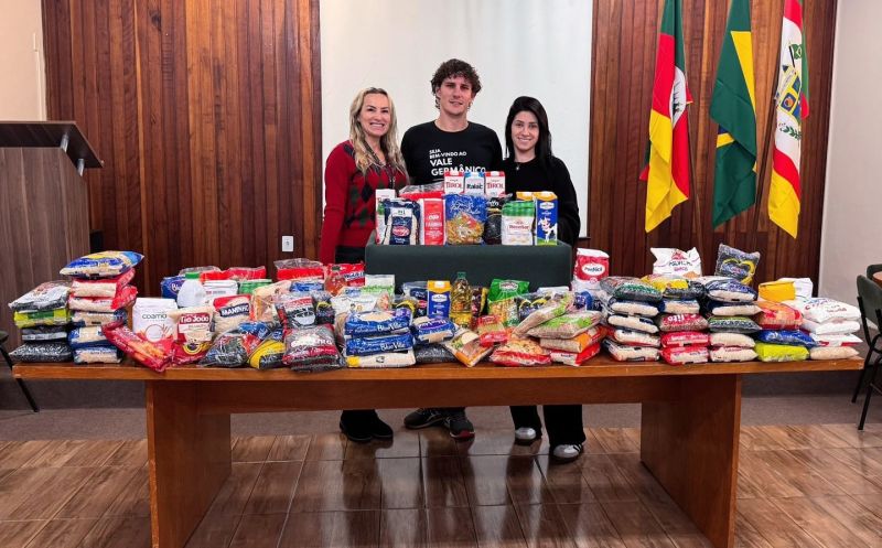 Foto de capa da notícia Caminhada do Colono reúne participantes e arrecada doações em Santa Maria do Herval