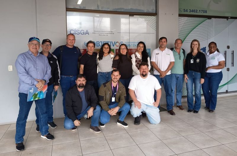 Foto de capa da notícia CISGA recebe delegação da Bahia para troca de experiências em gestão pública e agroindústria