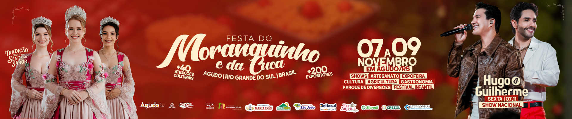 Banner 1 - Festa do Moranguinho e da Cuca 2025