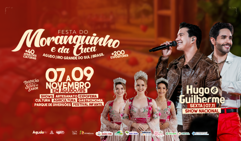 Banner 1 - Festa do Moranguinho e da Cuca 2025