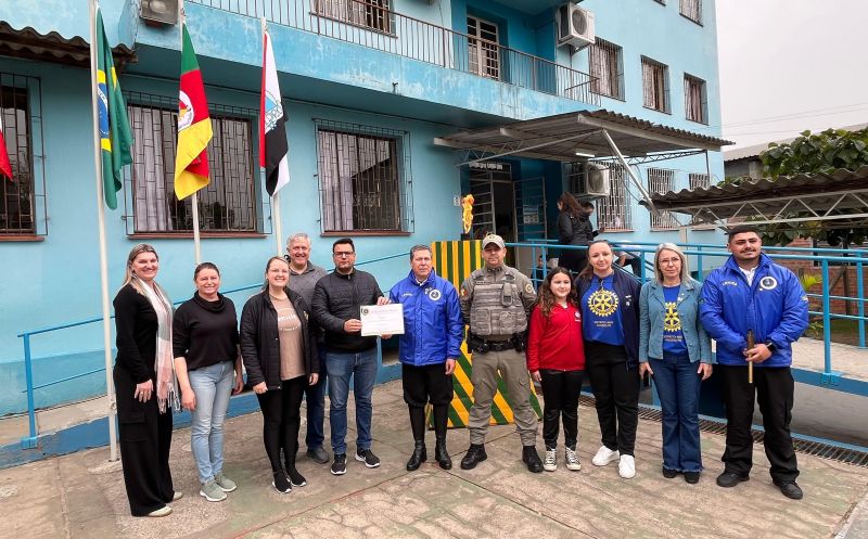Foto de capa da notícia: Agudo recebe o Fogo Simbólico da Pátria em cerimônia cívica