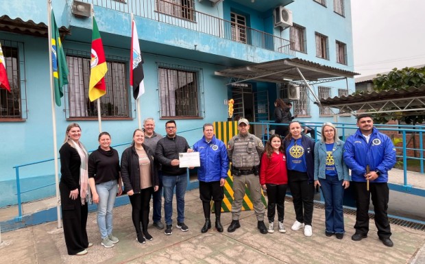 Foto de capa da notícia: Agudo recebe o Fogo Simbólico da Pátria em cerimônia cívica