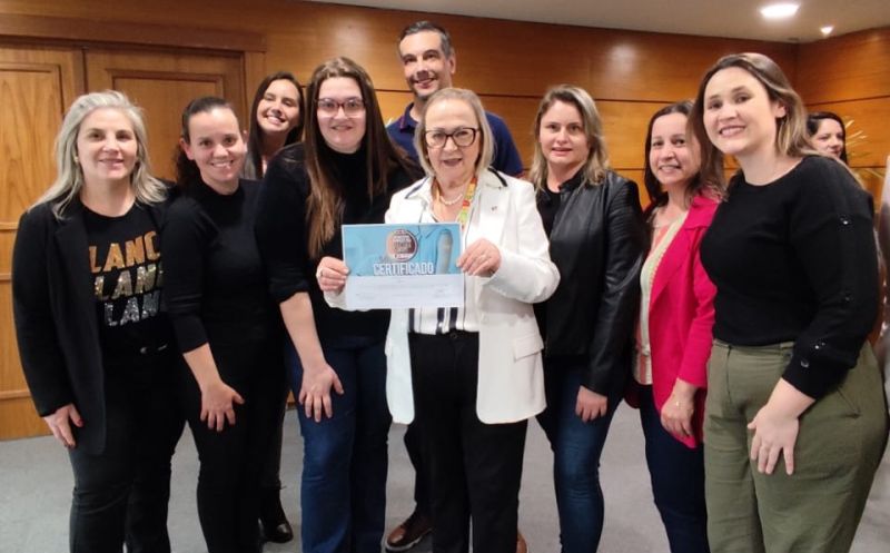 Foto de capa da notícia: Agudo recebe selo “Amigo da Vacina” do Governo do Estado e Ministério Público