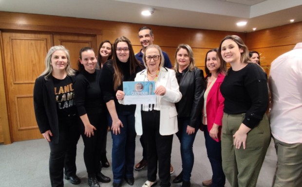 Foto de capa da notícia: Agudo recebe selo “Amigo da Vacina” do Governo do Estado e Ministério Público