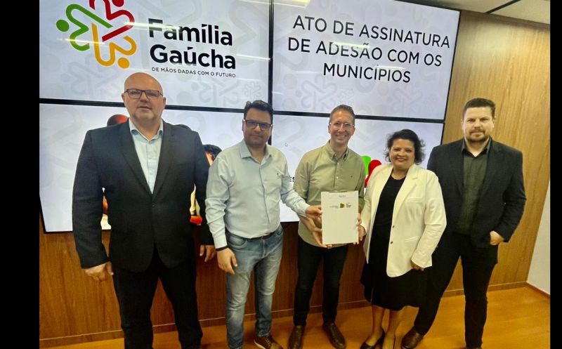 Foto de capa da notícia: Agudo participará do Programa Família Gaúcha para reduzir vulnerabilidades sociais após eventos meteorológicos