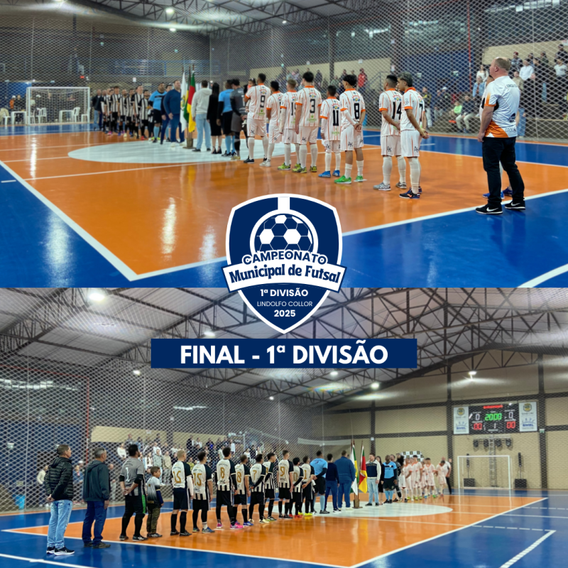 Foto de capa da notícia: FINAL DO CAMPEONATO 1ª DIVISÃO: