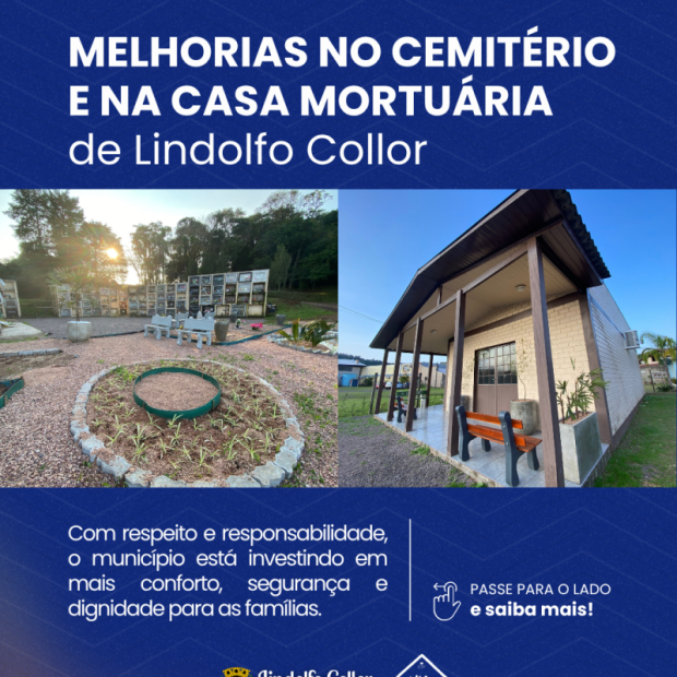 Foto de capa da notícia: Melhorias no Cemitério e na Casa Mortuária: