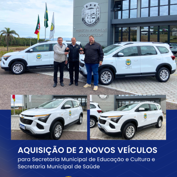 Foto de capa da notícia: AQUISIÇÃO DE DOIS VEÍCULOS PARA AS SECRETARIAS MUNICIPAIS: