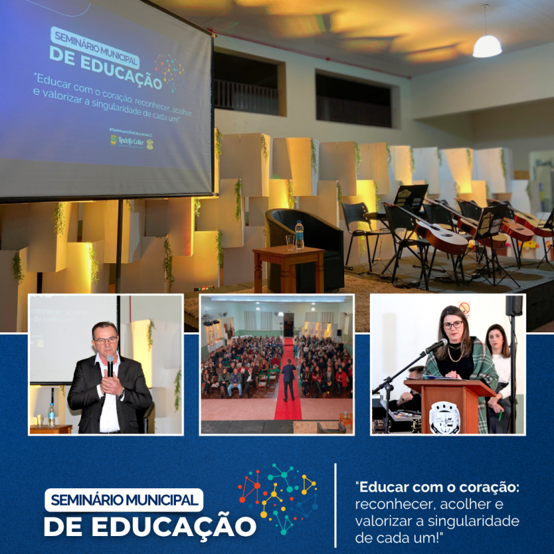 Foto de capa da notícia: Seminário Municipal de Educação 2025