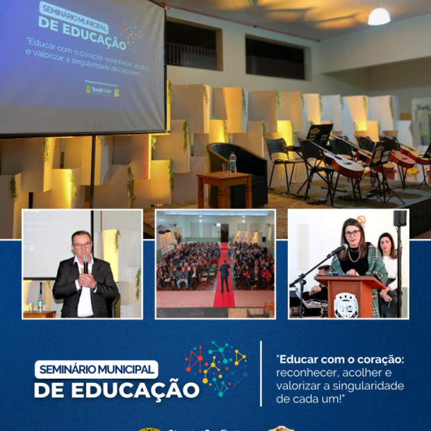Foto de capa da notícia: Seminário Municipal de Educação 2025
