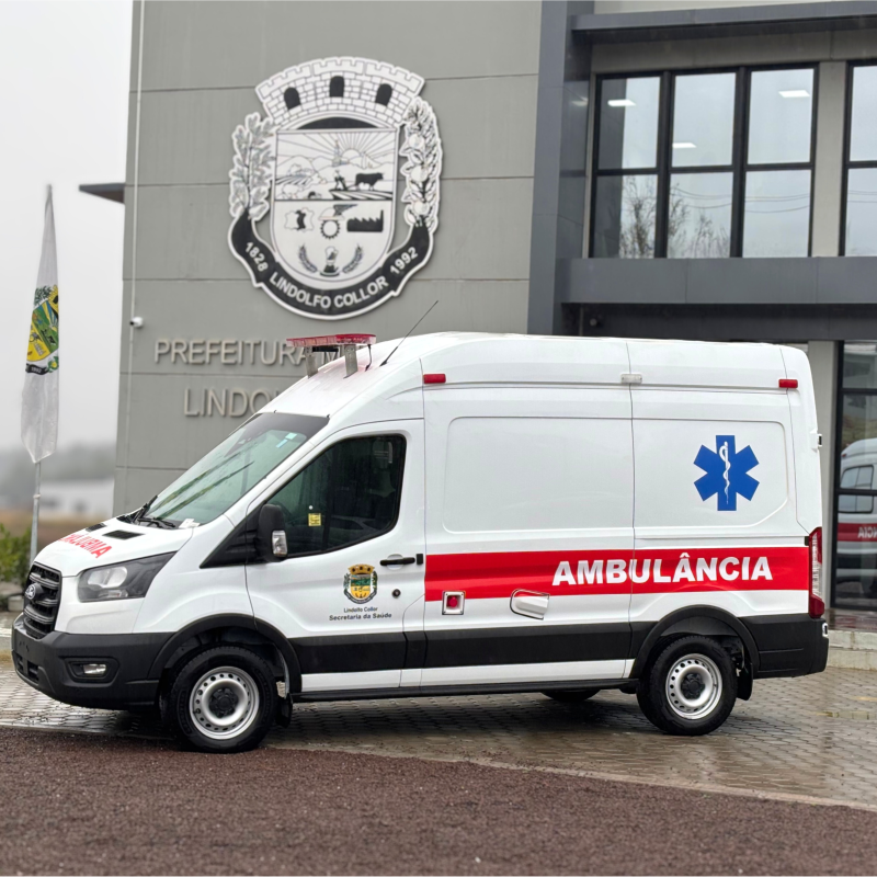 Foto de capa da notícia: AQUISIÇÃO DE UMA NOVA AMBULÂNCIA: