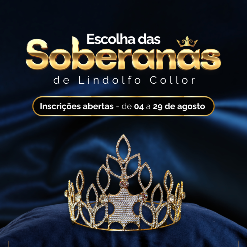 Foto de capa da notícia: ESCOLHA DAS SOBERANAS DE LINDOLFO COLLOR: