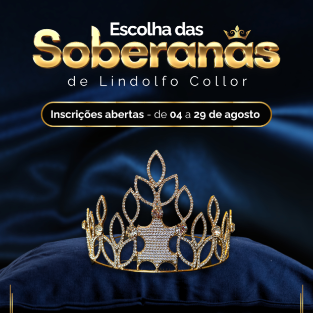 Foto de capa da notícia: ESCOLHA DAS SOBERANAS DE LINDOLFO COLLOR: