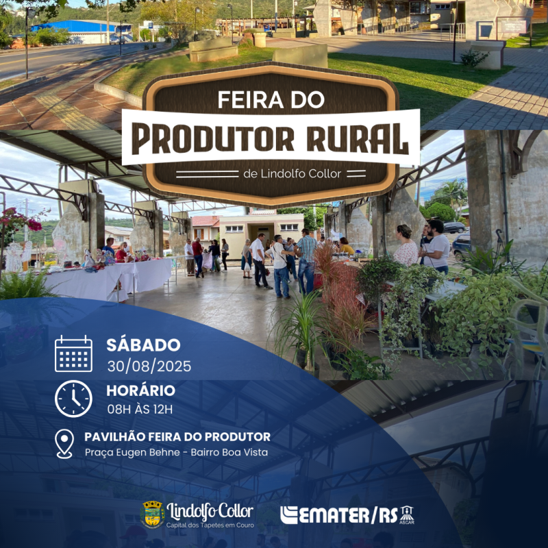 Foto de capa da notícia FEIRA DE PRODUTOR RURAL 2025: